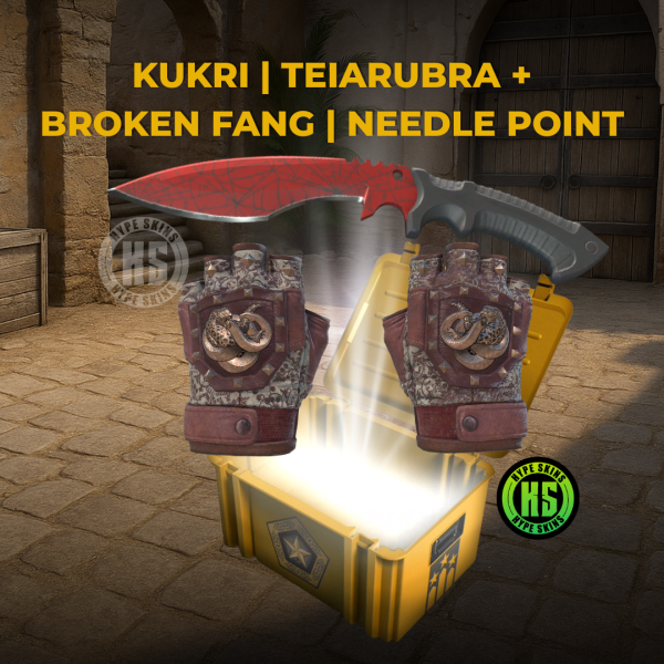 KIT LUVA E FACA + AK REDLINE STT PARA TOP COMPRADOR E 10 COTAS PREMIADAS